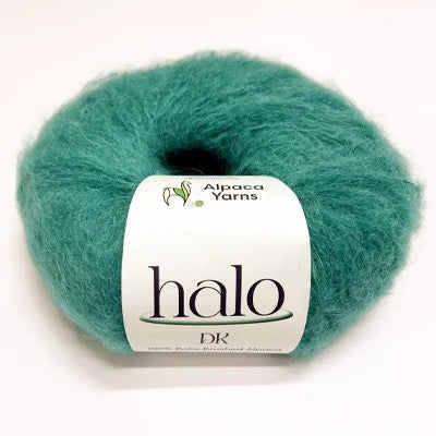 Alpaca Yarn, Halo 8-10 Ply, 100% brushed baby alpaca yarn
