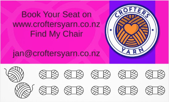 Community Knit Loyalty Card – Pay for 10 get, 12 Sessions